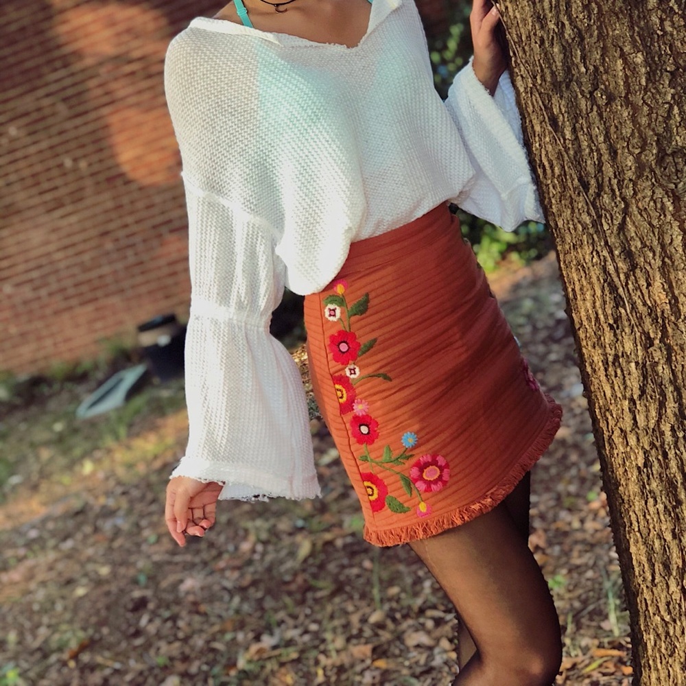 Brown Skirt